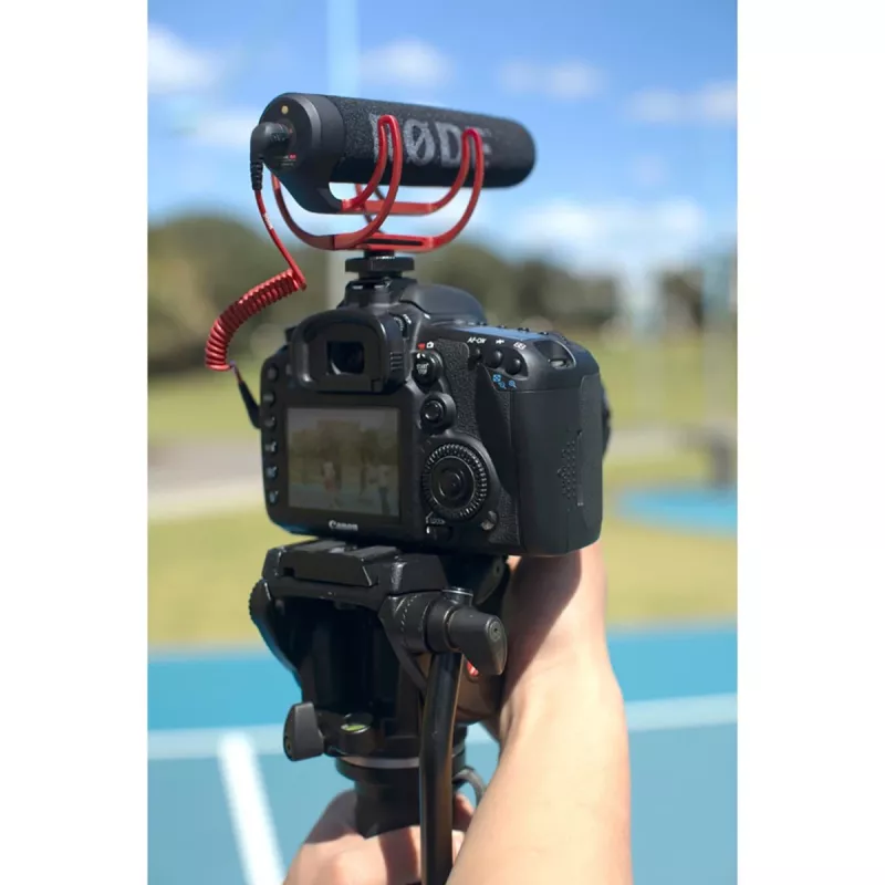 VideoMic GO, microfono nero/rosso