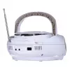 Blaupunkt BB7-WH stereo portatile digitale 2,4 W FM grigio riproduzione MP3