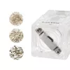Macina sale e pepe Salter 7605 CLXR Twin design compatto, a batteria, macinatura regolabile