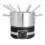 Fonduta elettrica Gastroback 42568 1,8 l 8 persone nero acciaio inox