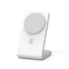 Caricabatterie wireless Crong CRG-MSS-WHT 10W ricarica rapida per dispositivi compatibili Qi