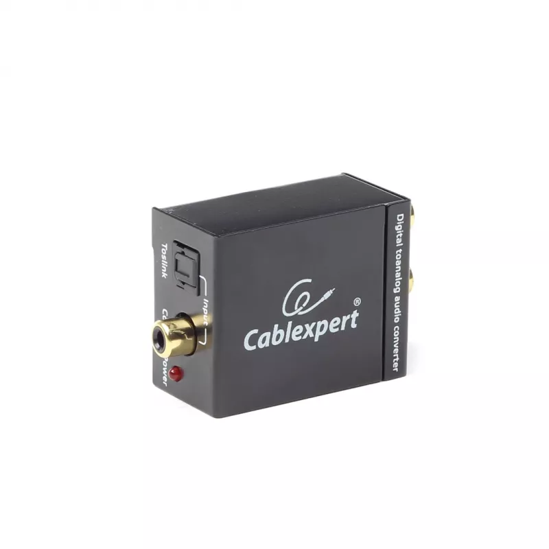 Gembird DSC-OPT-RCA-001 Convertitore audio nero