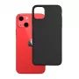 Custodia in silicone opaco 3mk per iPhone 13 nero