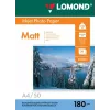 Carta fotografica inkjet Lomond opaca 180 g/m² A4, 50 fogli