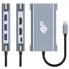 HUB 8in1 adattatore USB C HDMI x2 USB VGA RJ45 PD