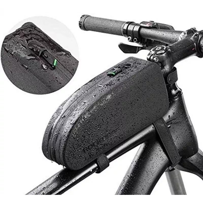 Rockbros AS-019-1 Borsa da telaio per bici impermeabile 1,6 l nero