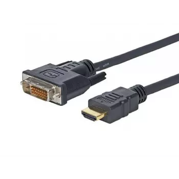 Vivolink PROHDMIDVI3 adattatore per cavo video 3 m HDMI DVI-D nero