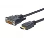 Vivolink PROHDMIDVI3 adattatore per cavo video 3 m HDMI DVI-D nero