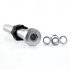 GO320 + ZG1000 bilanciere olimpico nero 14,8 kg 1830 mm HMS con chiusure a ganasce nere