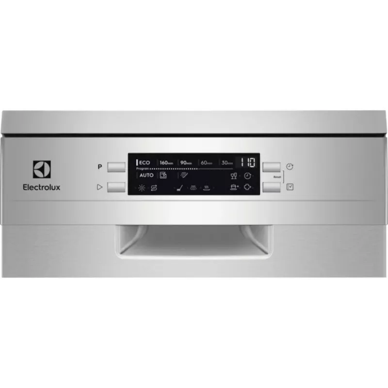 Electrolux ESA63210SX lavastoviglie a libera installazione 45 cm, 10 coperti, AirDry, 46 dB, classe energetica E, acciaio inox