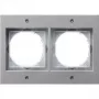 GIRA 021265 Placca 2 posti colore alu TX44 (WG UP)