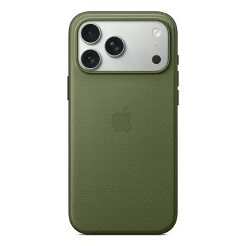 Cover Apple iPhone 17 Pro Max TechWoven Case compatibile MagSafe verde