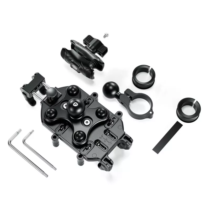 Supporto passivo UleFone Armor Mount Pro per telefoni cellulari — supporto, per bici e monopattino, nero