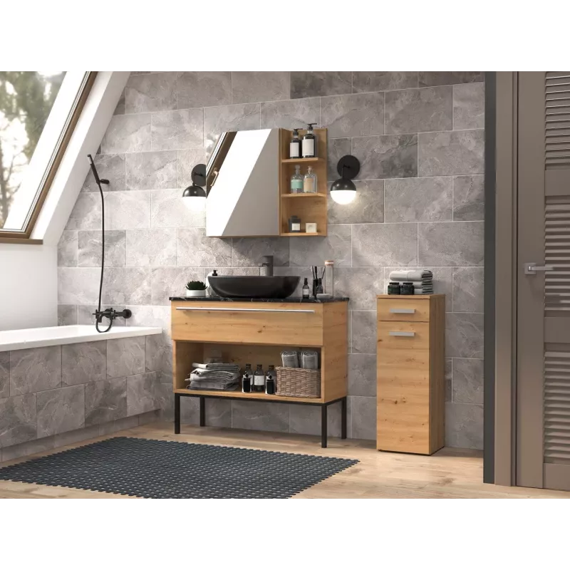 Mobile bagno Topeshop NEL V DS ARTISAN rovere