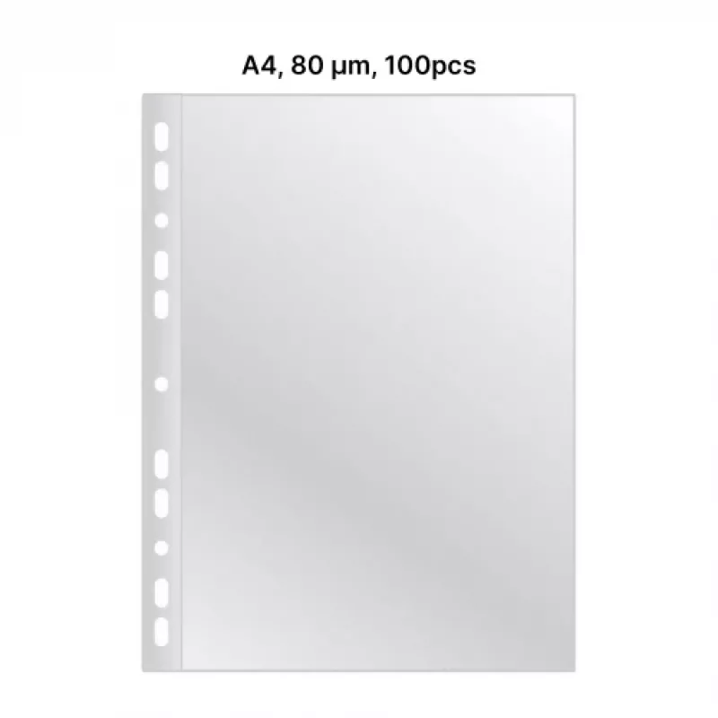 AD Class buste trasparenti Cristal Clear A4 80 micr., 100 pezzi