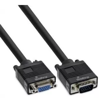 Cavo VGA MediaRange MRCS249 2 m — VGA (D-Sub) a VGA (D-Sub), nero