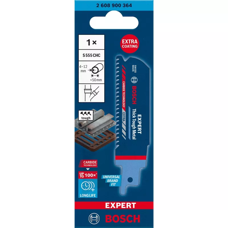 Bosch Expert 2 608 900 364 lama per seghetto alternativo/seghetto a lama/seghetto a sciabola Carbide 1 pz.