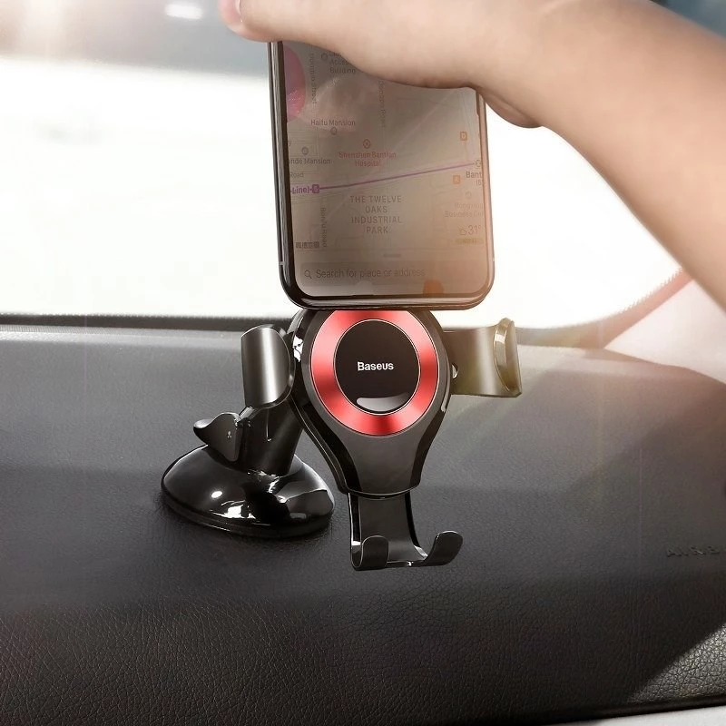 Supporto a gravità Baseus Osculum per telefono (rosso)