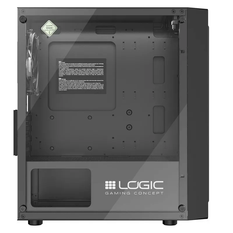 Case per computer Logic Concept Atos AM-ATOS-10-0000000-0002 ATX nero