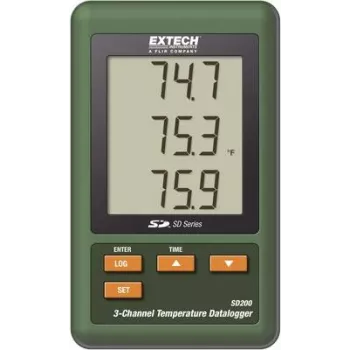 Data logger di temperatura EXTECH SD200, registratore dati -100 a +1300 °C (SD200)