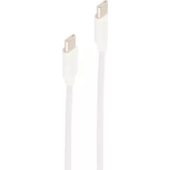 Cavo USB-C a USB-C ShiverPeaks BS14-12050, USB 2.0, 0,5 m, bianco