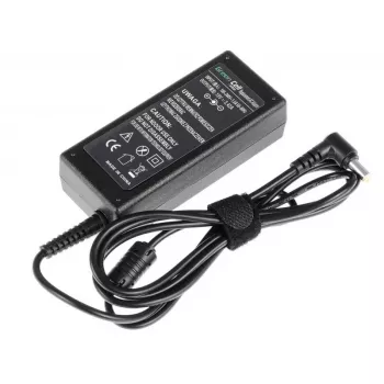 Alimentatore Green Cell AD01P — 60 W, 19 V 3,42 A, alimentatore per laptop da interno, nero
