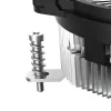 Dissipatore ibrido per processore Akasa Intel LGA1700 9 cm alluminio, nero 1 pz.