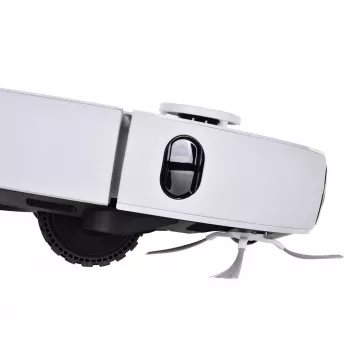 Robot aspirapolvere EZVIZ RS2 con mappatura, forza di aspirazione 4000 Pa, batteria 5200 mAh, autonomia 220 min, panno lavabile, base con serbatoi acqua 5/5,5 L
