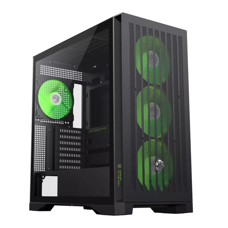 Case Gamemax | LEADER 2 BK | nero | E-ATX | alimentatore non incluso