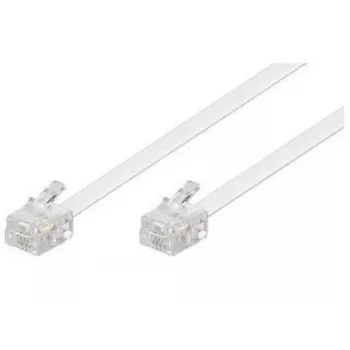 Cavo telefonico Microconnect MPK191W RJ-11 standard 15 m bianco