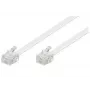 Cavo telefonico Microconnect MPK191W RJ-11 standard 15 m bianco