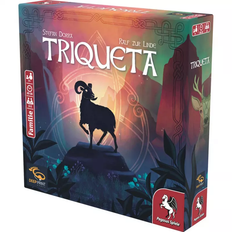 Deep Print Games: Triqueta 2te Edition, gioco da tavolo