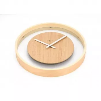 NeXtime orologio 3046 Wood Loop, Ø30 cm, da parete, legno
