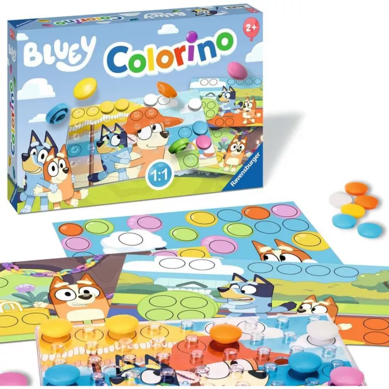 Bluey Colorino, gioco educativo