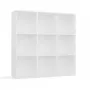 MALAX 3x3 H bianco scaffale