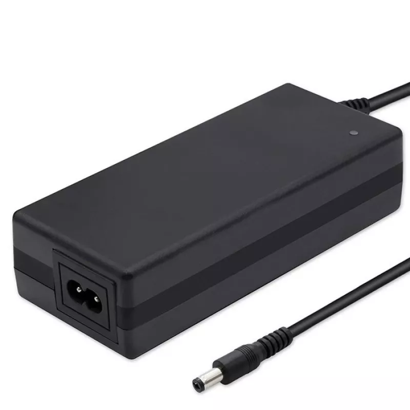 Qoltec 50760 caricabatterie per batterie e-bike 36V | 42V | 2A | 5,5*2,1