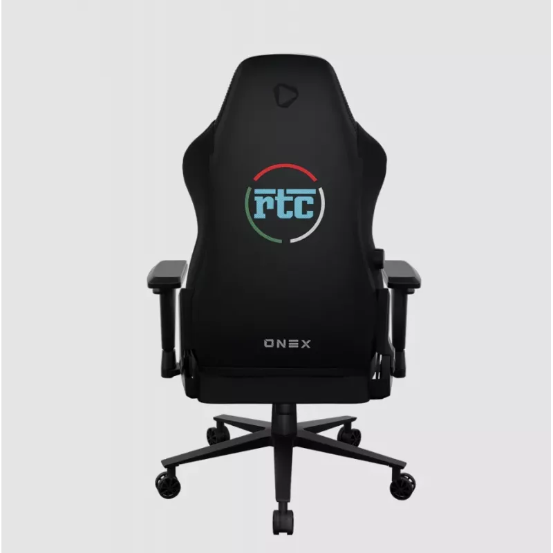 ONEX RTC ErgoGlide Alcantara sedia da gaming, nera