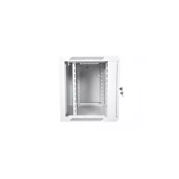 Armadio rack da parete Allied Telesis DN-W19 12U grigio chiaro, altezza di montaggio 12U, design a montaggio su parete