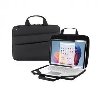 Mobilis THE ONE - Custodia per notebook - Clamshell, 20 % riciclato - Durevole - 12,5 - 35,60 cm (14) - nero (003067)