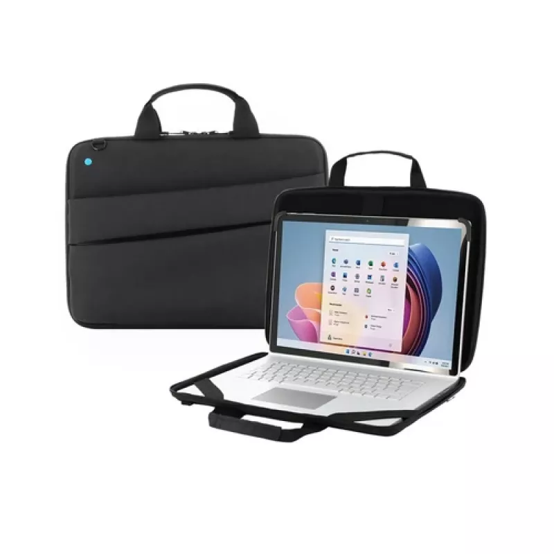 Mobilis THE ONE - Custodia per notebook - Clamshell, 20 % riciclato - Durevole - 12,5 - 35,60 cm (14) - nero (003067)