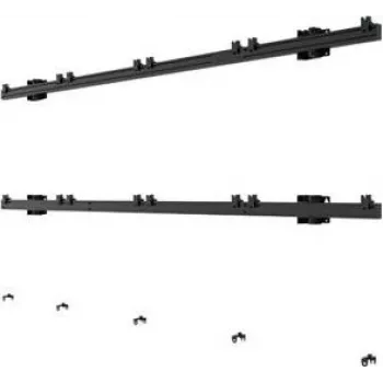 Supporto a parete B-TECH BTXPS27-W4X4/B per videowall dvLED universale 4x4 da 27 pollici