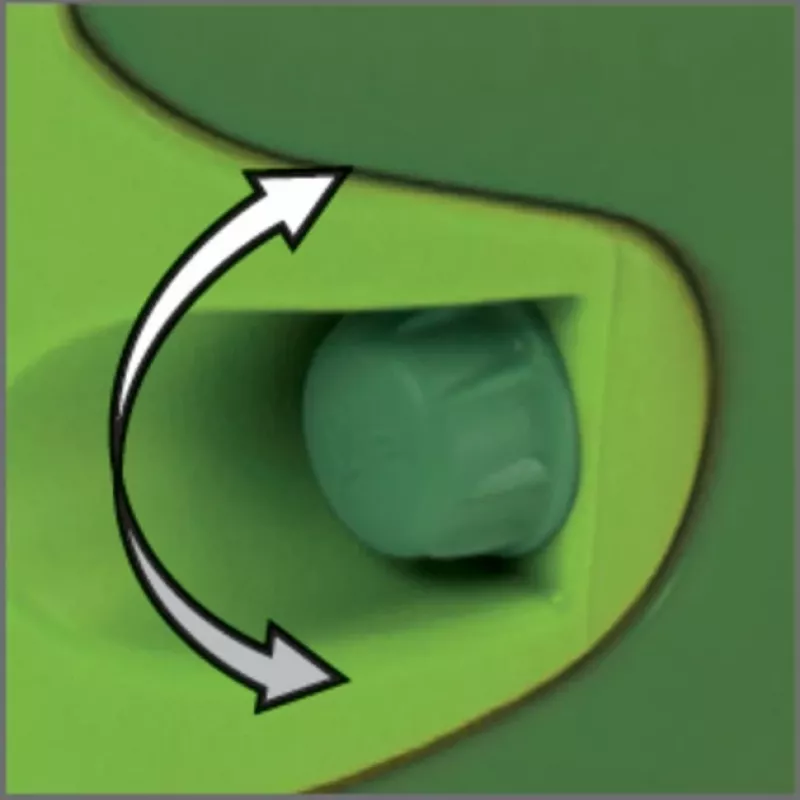 Sabbiera Simba-Dickie BIG 800056733, plastica, 1380×1380 mm, panche integrate, verde