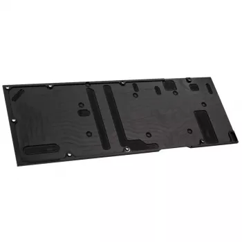 Backplate Watercool 16070 — componente in alluminio per sistema di raffreddamento computer, nero, 1 pz.