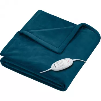 Coperta termica Beurer HD75 Cosy Ocean 130 x 180 cm, blu scuro