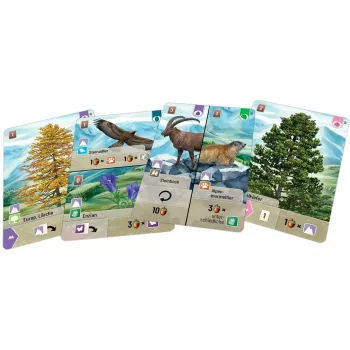 Mischwald - Alpin, espansione gioco di carte