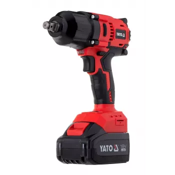 YATO AVVITATORE A IMPULSI BRUSHLESS 18V LI-ION 1/2 1x3,0Ah 700Nm