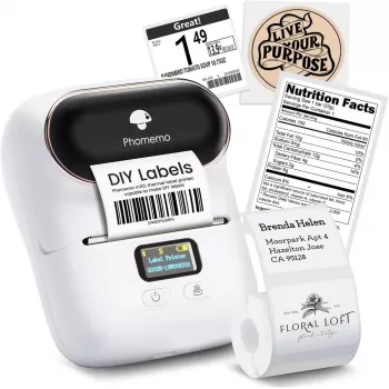Extralink etichettatrice mini stampante | mini stampante | bianco