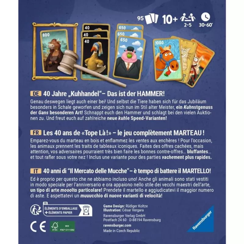 Kuhhandel 40 Jahre anniversary edition, gioco da tavolo