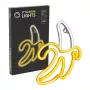 Lampada neon decorativa MANTA SNL01WHT – design luminoso e colorato, illuminazione d'accento da parete