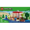 LEGO Minecraft set 21275 casa nella giungla TNT giocattolo da costruzione, 287 pezzi, 2 minifigure, da 8 anni